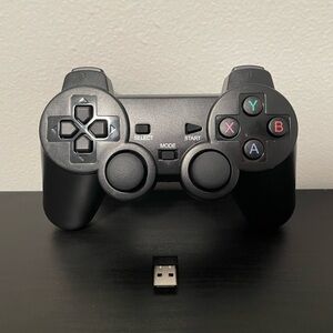 PS3 Wireless Controller NEW Black PlayStation 3 Android Steam PC USB Compatible